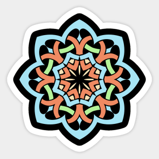 culture art shape for ancient history Sticker